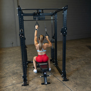 Body-Solid Functional Trainer Attachment with Weight Stacks GPRFTS