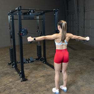 Body-Solid Functional Trainer Attachment with Weight Stacks GPRFTS