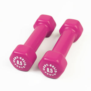 Body-Solid Tools Vinyl Dumbbells BSTVDK