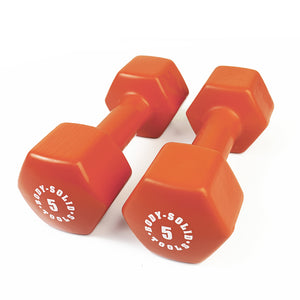 Body-Solid Tools Vinyl Dumbbells BSTVDK