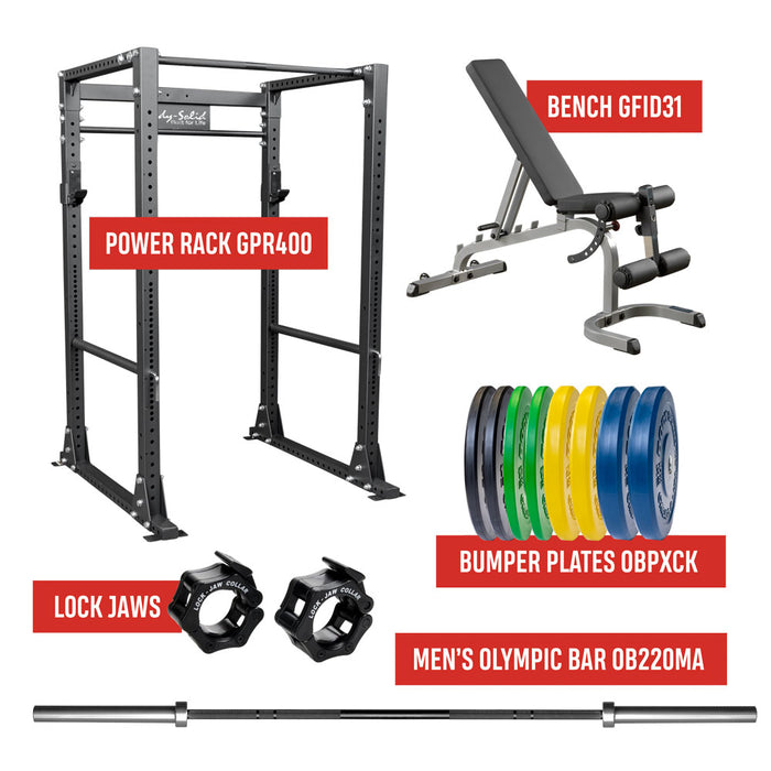 Body-Solid Power Rack Pack GPR400-PACK