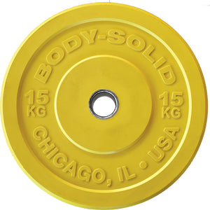 Juego de placas de parachoques extremas Chicago de Body-Solid OBPXCKP100