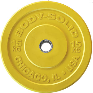 Body-Solid Chicago Extreme Bumper Plates OBPXCK