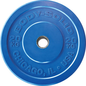 Body-Solid Chicago Extreme Bumper Plates OBPXCK