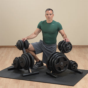 Body-Solid Olympic Plate Tree OWT24
