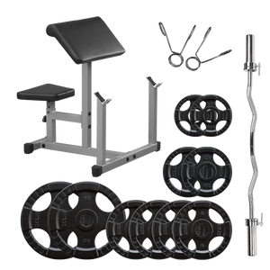 Powerline Preacher Curl Pack PPB32XSET