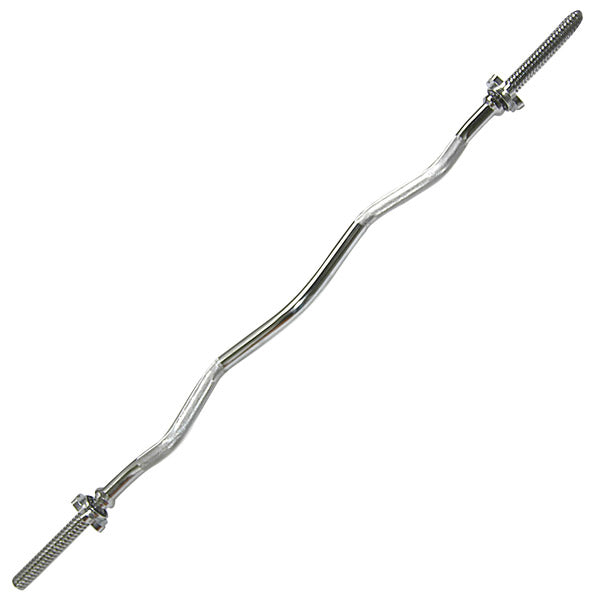 Body-Solid Standard Threaded EZ Curl Bar 120 cm (Ø25 mm) STEZCBTR