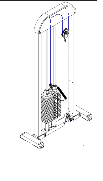 Body-Solid STK - Cable para Columna de Pesas 2700 mm