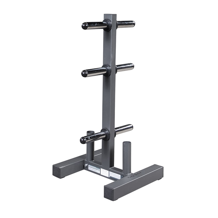Body-Solid Olympic Plate Tree &amp; Bar Holder WT46