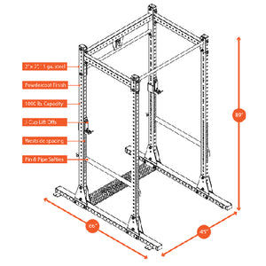 Rugged Power Rack Y100