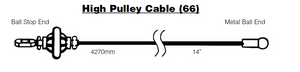Body-Solid G3S - Cable de polea alta (#66)