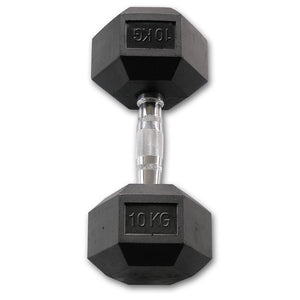 Body-Solid Rubber Coated Hex Dumbbell HEXRU