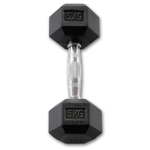 Body-Solid Rubber Coated Hex Dumbbell HEXRU